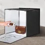 Photo Studio Light Box 600x590x600 mm 3000-5600K Adjustable 3 Color Temperatures