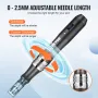 Professional Microneedling Pen, Electric Derma Pen with 3 PCS * 16 Pin + 3 PCS * 36 Pin Disposable Cartridge, 6 Variable Speed S