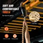 1.5 "X20ft gymnastiksal klatre reb fitness styrketrop hjem