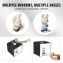 410x400x390 mm Photo Studio Light Box 3000-5600K 6 Double-Sided Color Backdrops
