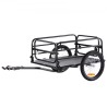 Bike Cargo Trailer, 72.5 kg Load Capacity, Heavy-Duty Bicycle Wagon Cart, Foldable Compact Storage & Quick Release with