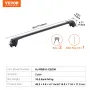 Universal Roof Rack Crossbar Max 120.9 cm Fits Grooved Side Rails without Gap