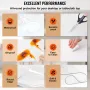 Thick Table Cover 96x 42 Inch Thick Clear Table Protector Clear PVC Tablecloth Table Top Protector 2mm Thick Table Cover Rectang
