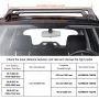 Universal Roof Rack Crossbar Max 53.5 "Passer til rillede