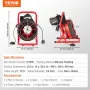 Dræner renere maskine dræning snegle 75ft x 1/2 tommer manual