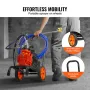 Diaphragm Airless Paint Sprayer, 900 W Efficiency Cart Airless Paint Sprayer, 1800 psi High Pressure Paint Airless Sprayer, with
