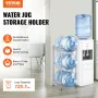 3 Tiers Water Jug Holder, 5 Gallon Water Bottle Holder, Single Row Water Bottle Rack for 3 Bottles, Heavy Duty Water Jug Rack fo