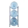 3 Tiers Water Jug Holder, 5 Gallon Water Bottle Holder, Single Row Water Bottle Rack for 3 Bottles, Heavy Duty Water Jug Rack fo