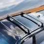 Universal Roof Rack Crossbar Max 48.4 "Passer til rillede
