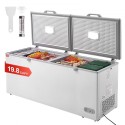 Chest Freezer 19.8 cu.ft / 561 L Large Deep Freezer & 4 Removable Baskets