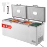 Chest Freezer 19.8 cu.ft / 561 L Large Deep Freezer & 4 Removable Baskets