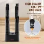 Detachable 4 Tubes Shoe Dryer, Portable Boot Dryer with Timer, Boot Warmers/Dryer with Heat Blower & ABS+PP for Snow Boots, Leat
