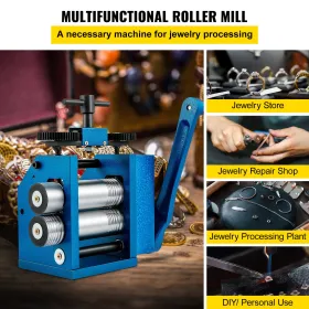 Rullende mølle 4,4 "/112mm smykker rullende mølle gearforhold