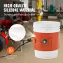 18.9 L Metal Drum Heater 800 Watt 19.7 cm Width 30-150°C Adjustable