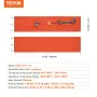 18.9 L Metal Drum Heater 800 Watt 19.7 cm Width 30-150°C Adjustable
