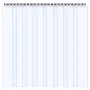 Strip Curtain PVC Door Curtain 121.9 cm x 213.4 cm Cooler Freezer Clear Plastic