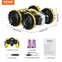 Amfibisk fjernbetjening Bilbåd 2,4 GHz 4WD RC Boat Kids Voksne