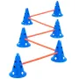 Dog Agility Hurdle Cone Set 6 PCS KIT-12 XCONES 6 XAGILITY RODS
