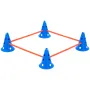 Dog Agility Hurdle Cone Set 6 PCS KIT-12 XCONES 6 XAGILITY RODS