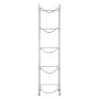 5 Tiers Water Jug Holder, 5 Gallon Water Bottle Holder, Single Row Water Bottle Rack for 5 Bottles, Heavy Duty Water Jug Rack fo