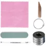 Rolling Mill 4.4"/112mm Jewelry Rolling Mill Machine Gear Ratio 1:2.5 Wire Roller Mill 0.1-7mm Press Thickness Manual Combinatio