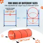 Dog Agility Training Equipment 5 pcs kombination sæt med