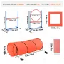 Dog Agility Training Equipment 5 pcs kombination sæt med