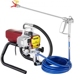 Pro Airless Wall Paint Sprayer 1800W Electric Sprayer Gun Kit, 22MPa Justerbart spraytryk med 15 m rør til væg &