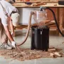 Cyclone Dust Separator with Metal Tank, 4" Retrofit Cyclone Separator for Dust Collectors, ABS Dust Deputy With 2" Hole O.D. Con