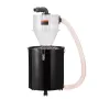Cyclone Dust Separator m/ tank støvsuger separator 4 "til 50L