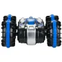 Amphibious Remote Control Car Boat, 2.4GHz 12 km/h, 4WD Waterproof RC Car for Kids, 360° Rotating Stunt Car with 2 Batteries, Al