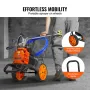 Diaphragm Airless Paint Sprayer, 1100 W Efficiency Cart Airless Paint Sprayer, 2000 psi High Pressure Paint Airless Sprayer, wit