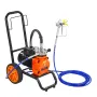 Diaphragm Airless Paint Sprayer, 1100 W Efficiency Cart Airless Paint Sprayer, 2000 psi High Pressure Paint Airless Sprayer, wit