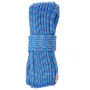 10.2mm Dynamic Climbing Rope, 50M(164ft) Outdoor Rock Climbing Rope 25KN Breaking Tension, Stretchable Fiber Rope with Steel Sna
