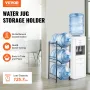 3 Tiers Water Jug Holder, 5 Gallon Water Bottle Holder, Single Row Water Bottle Rack for 3 Bottles, Heavy Duty Water Jug Rack fo