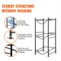 3 Tiers Water Jug Holder, 5 Gallon Water Bottle Holder, Single Row Water Bottle Rack for 3 Bottles, Heavy Duty Water Jug Rack fo