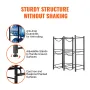 3 Tiers Water Jug Holder, 5 Gallon Water Bottle Holder, Double Row Water Bottle Rack for 6 Bottles, Heavy Duty Water Jug Rack fo