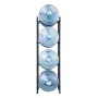 4 Tiers Water Jug Holder, 5 Gallon Water Bottle Holder, Single Row Water Bottle Rack for 4 Bottles, Heavy Duty Water Jug Rack fo