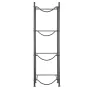 4 Tiers Water Jug Holder, 5 Gallon Water Bottle Holder, Single Row Water Bottle Rack for 4 Bottles, Heavy Duty Water Jug Rack fo