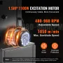 Band Saw Benchtop Bandsaw, 1100W 1,5 hk Motor, 13,39-tommer