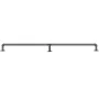 Pipe Stair Handrail, 213.4 cm Staircase Handrail, 199.6 kg Load Capacity Carbon Steel Pipe Handrail, Industrial Pipe Handrail wi