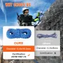 10.2mm dynamisk klatring reb 40m (131ft) udendørs klatrende reb