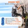 10.2mm dynamisk klatring reb 40m (131ft) udendørs klatrende reb