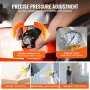 Diaphragm Airless Paint Sprayer, 1700 W Efficiency Cart Airless Paint Sprayer, 3000 psi High Pressure Paint Airless Sprayer, wit