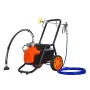 Diaphragm Airless Paint Sprayer, 1700 W Efficiency Cart Airless Paint Sprayer, 3000 psi High Pressure Paint Airless Sprayer, wit