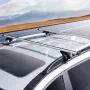 Universal Roof Rack Crossbar 53.2 "Længde til køretøj m/ hævet