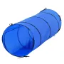Dog Agility Training Equipment, 5 PCS Set with Adjustable High Hurdles,6 Weave Poles, Tunnel, Jump Ring, Pause Box, Whistle, Fol
