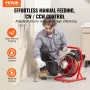 Dræner renere maskine dræning snegle 50ft x 3/8 tommer manual