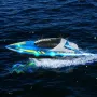 RC Boat 2.4 GHz fjernbetjening Racing Boat 12 km/t Kids Voksne