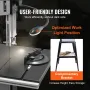 Bandsav med Stand Benchtop Bandsaw 9.65 i 370W to-trins